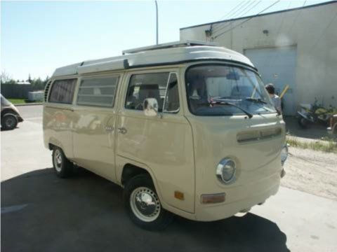 White van, side view
