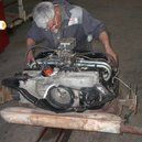 Technician at work